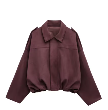 Chaqueta Bomber Ante