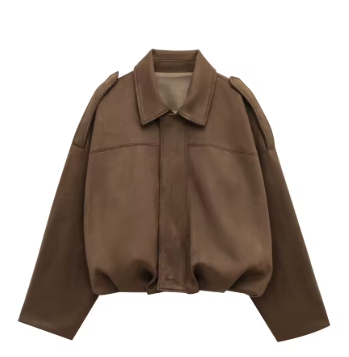 Chaqueta Bomber Ante