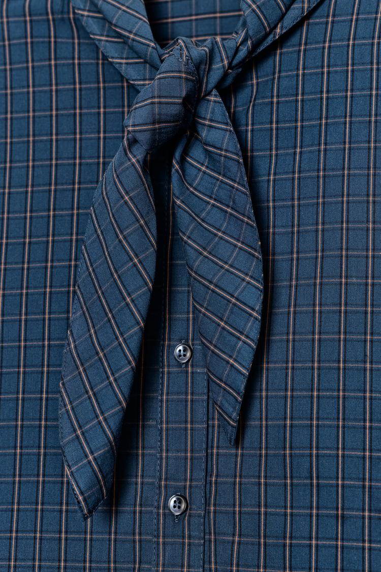 Camisa Cuadros Algodón Pañuelo