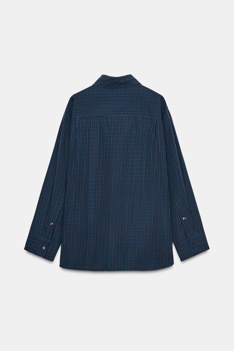 Camisa Cuadros Algodón Pañuelo