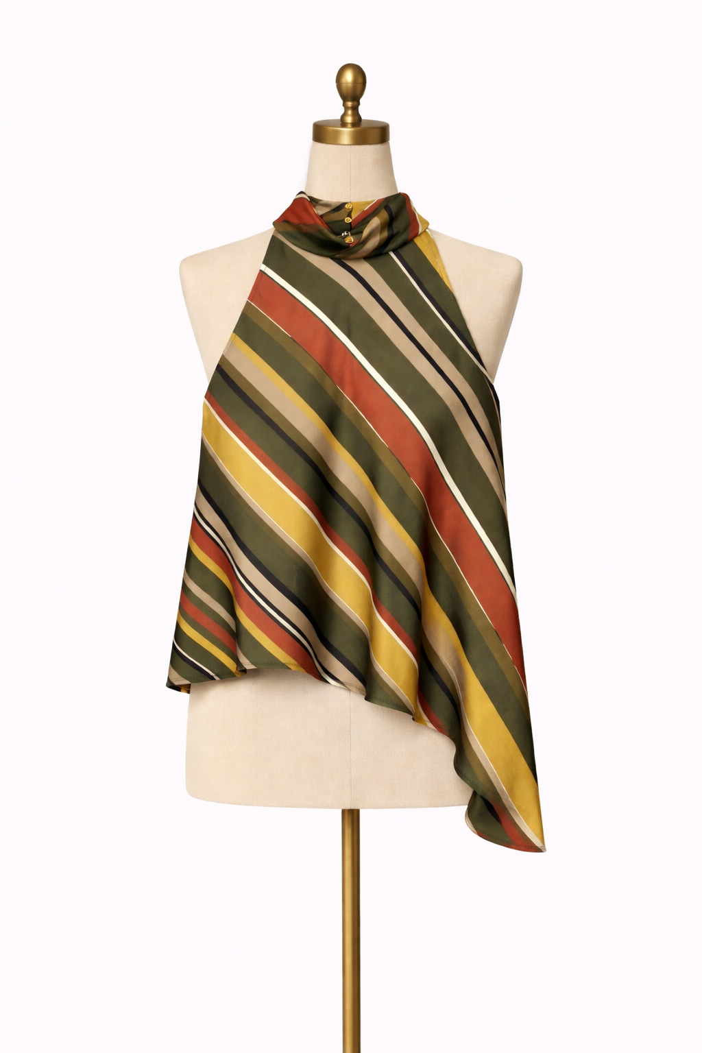 Top Rayas Asimétricos