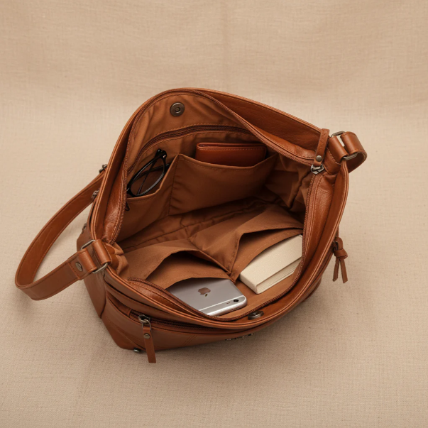 Bolso Bandolera Piel