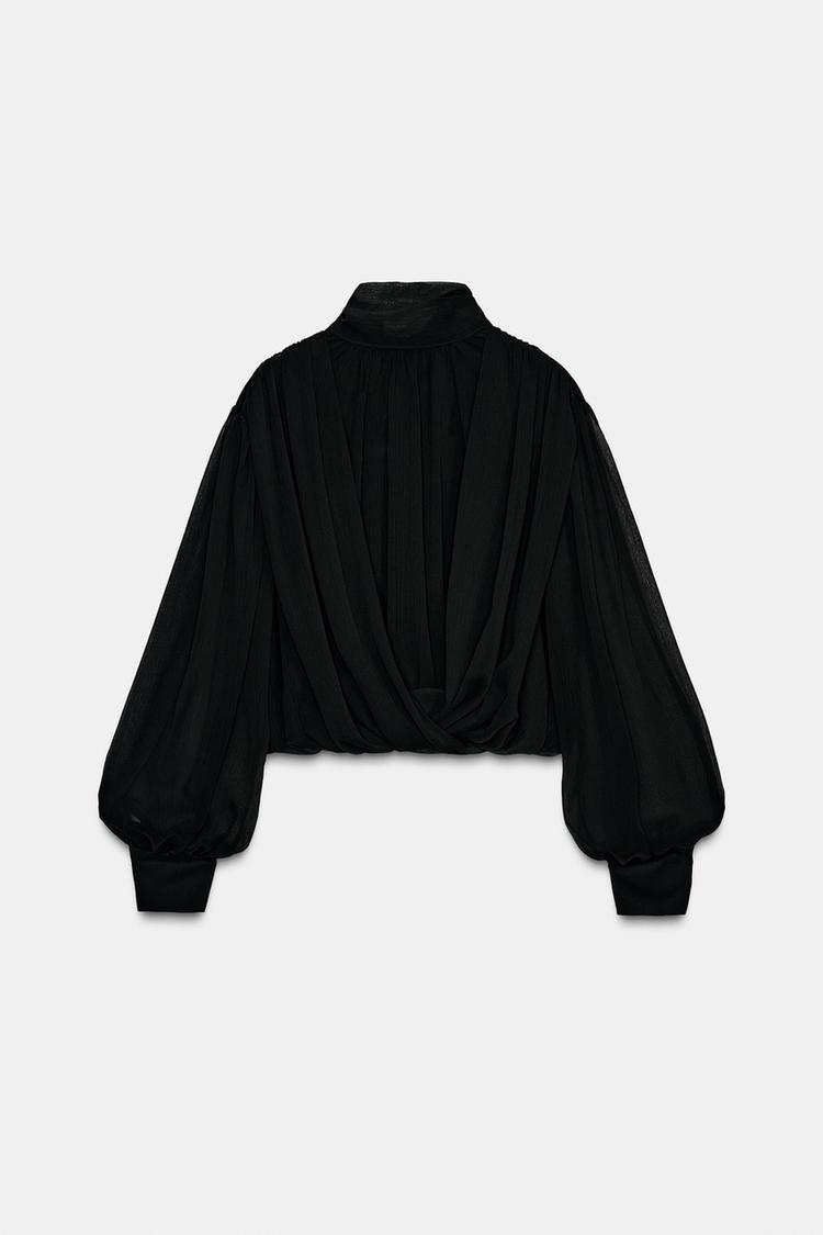 Camisa Semi Transparente