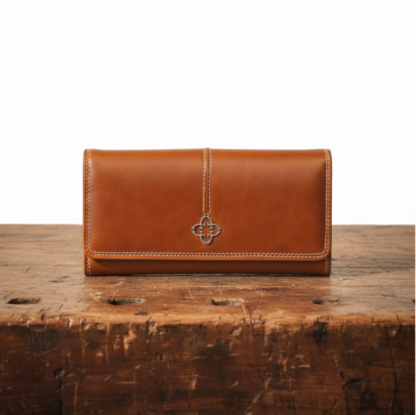 Cartera de Mano Piel