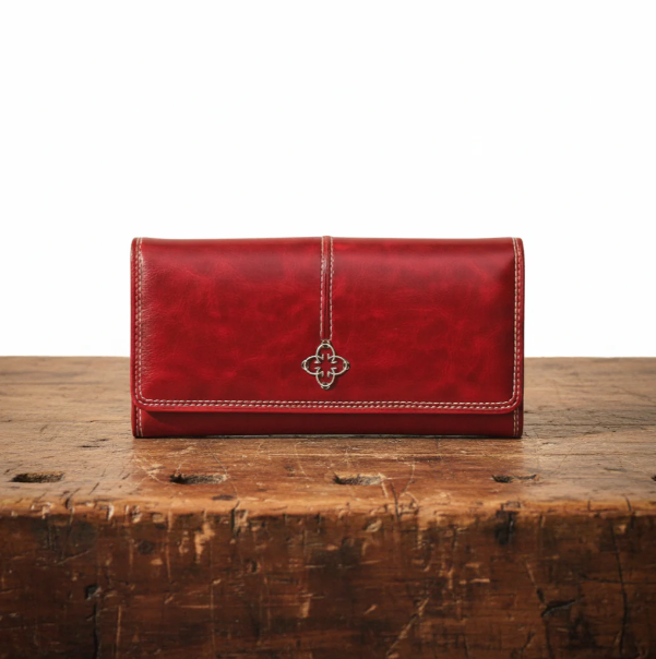 Cartera de Mano Piel