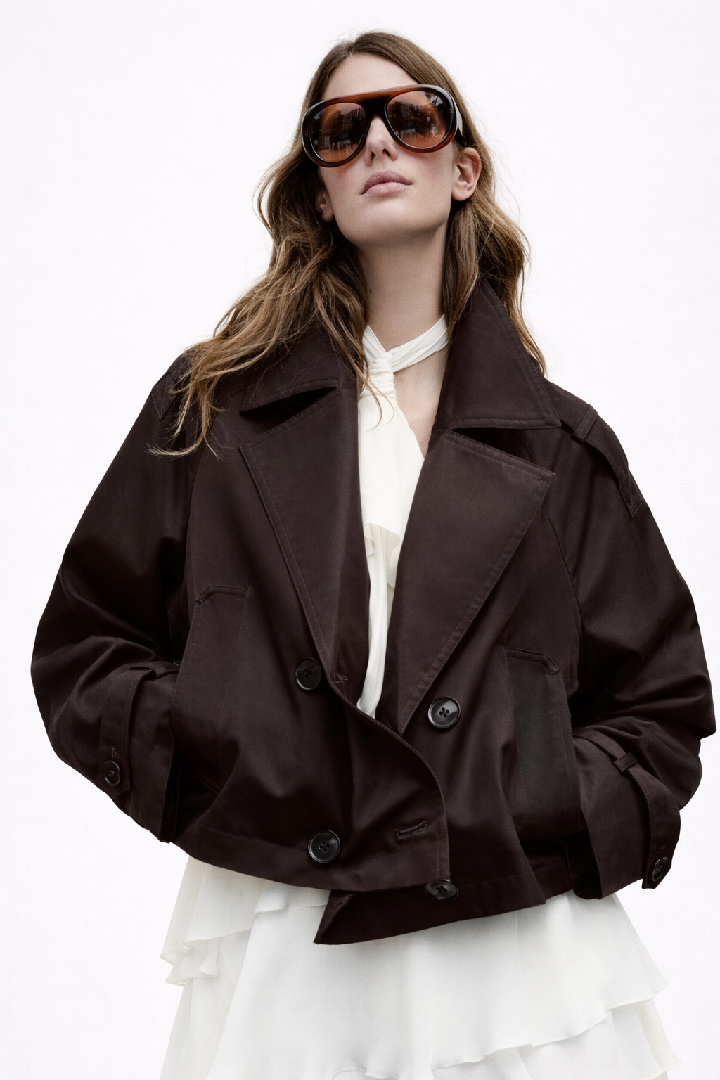 Chaqueta Cruzada Corta