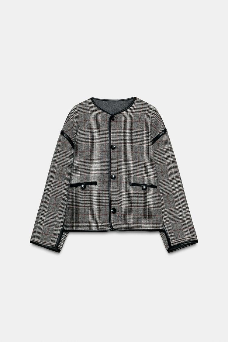 Chaqueta Reversible Vivos Efecto Piel