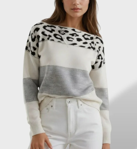 Jersey Élégance Leopardo