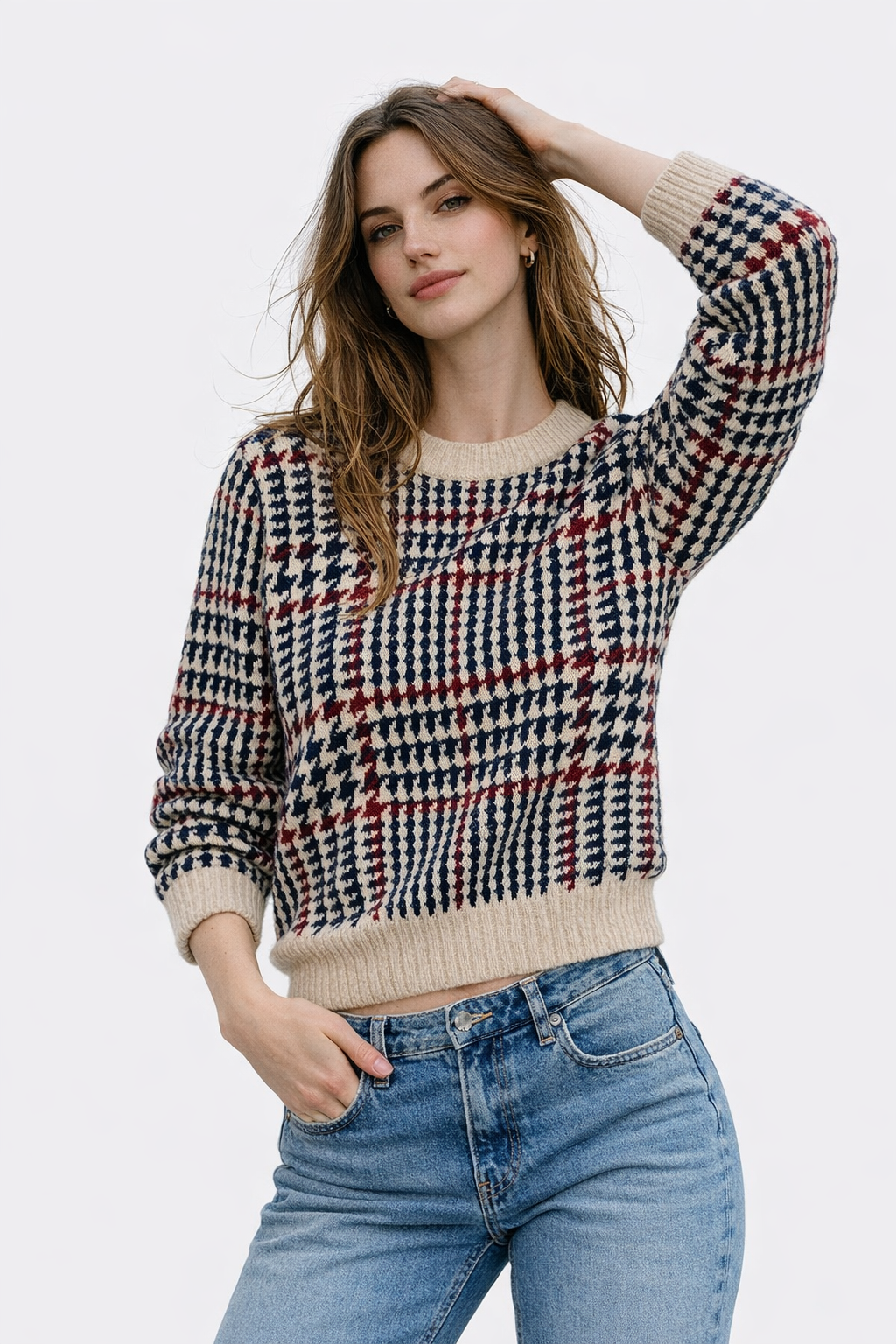 Jersey Lana Pata de Gallo