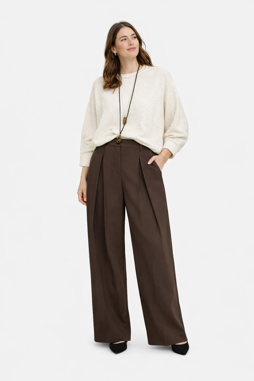 Pantalón Ancho con Citurón